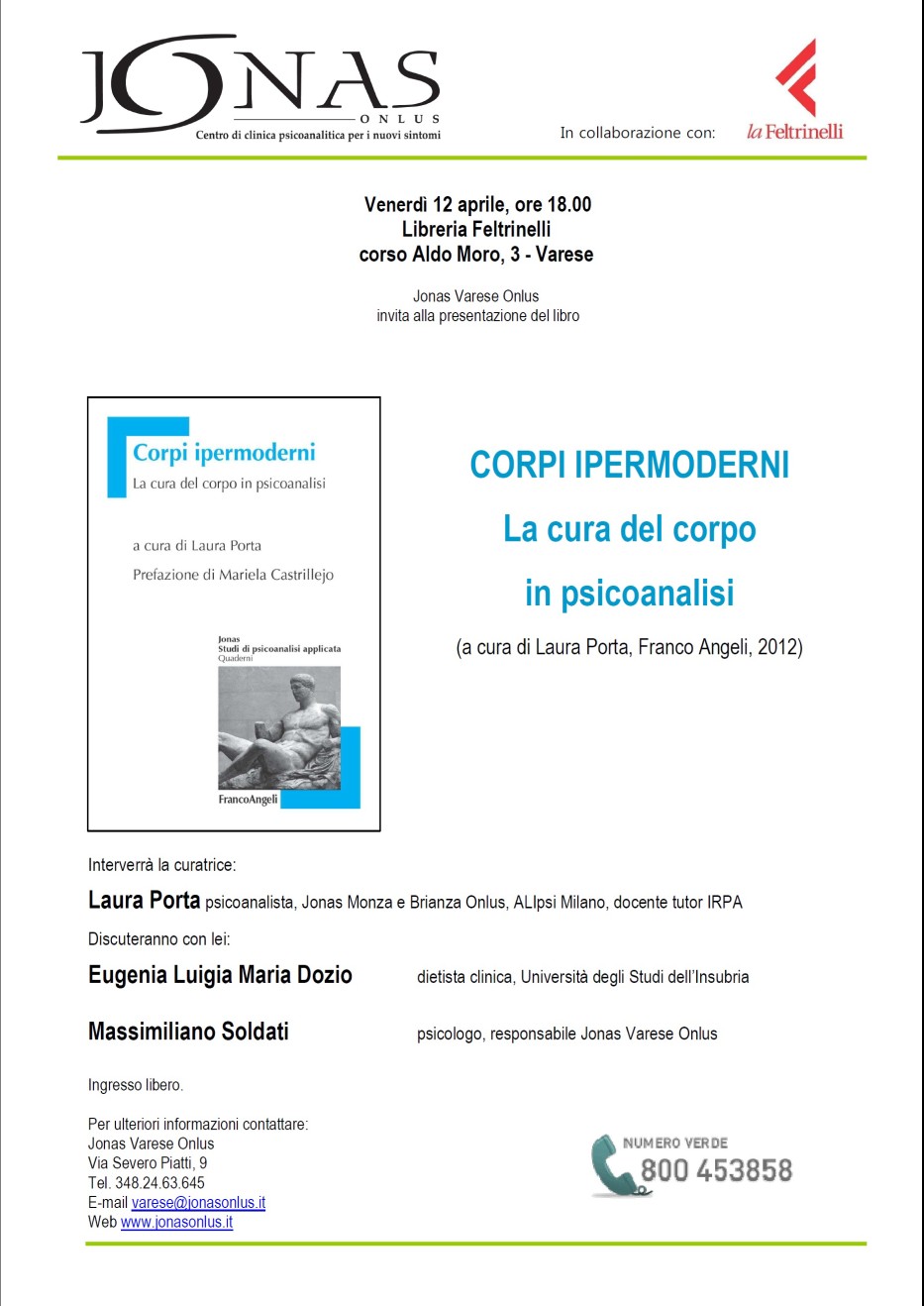 Presentazione Corpi ipermoderni, Varese