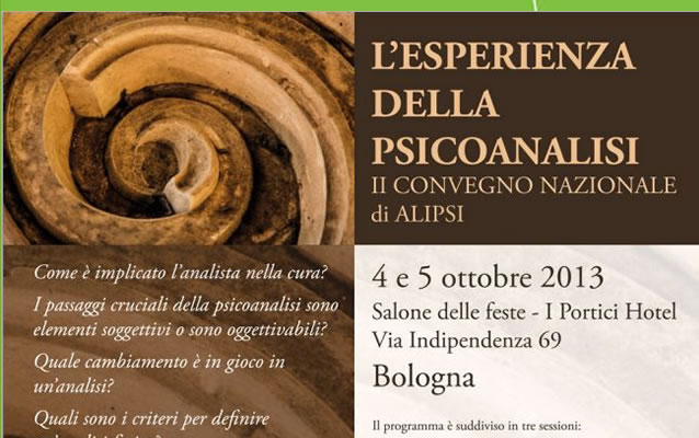 L’esperienza della psicoanalisi