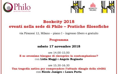 Bookcity, presentazione del libro “Oreste, la faccia nascosta di Edipo?”
