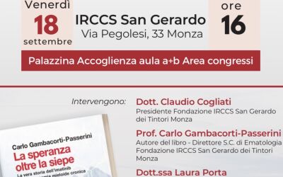 Presentazione libro 18-9, Ospedale San Gerardo di Monza